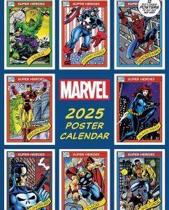 Marvel 2025 Wandkalender 30 x 42 cm