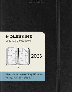 Moleskine 12 Monate Monatsnotizkalender 2025