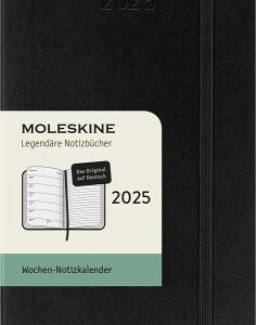 Moleskine 12 Monate Wochen Notizkalender Deutsch 2025