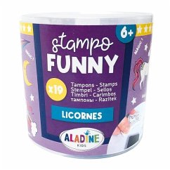 Aladine 3085180 - Kinder Stempel Funny Einhorn