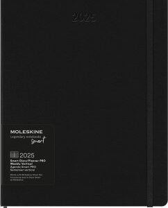 Moleskine 12 Month 2025 PRO Smart Weekly Vertical Planner