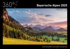 360° Bayerische Alpen Premiumkalender 2025