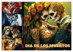 Dia de los Muertos - Feier des Lebens und des Todes (Wandkalender 2025 DIN A2 quer)