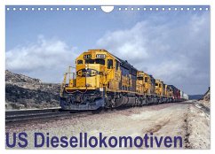 US Diesellokomotiven (Wandkalender 2025 DIN A4 quer)