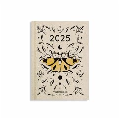 matabooks - A6 Kalender Samaya 2025 Farbe: Lunar Gold (DE/EN)