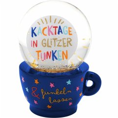 Traumkugel "Kacktage in Glitzer tunken & Funkeln lassen"