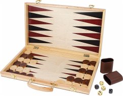 small foot 2853 - Schach und Backgammon Koffer mit Tragegriff